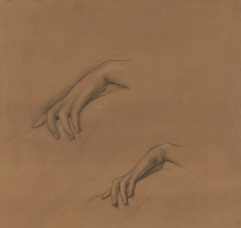 Studies For A Hand In The Godhead Fires