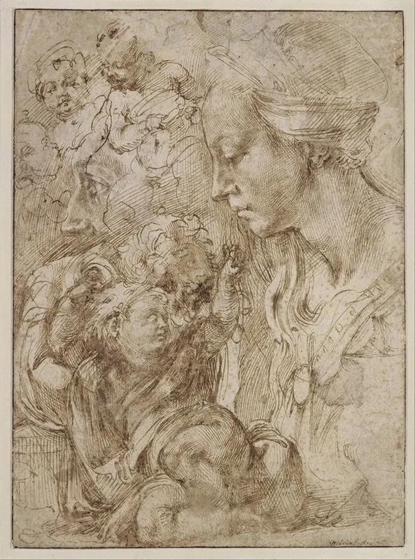 Studies For A Holy Family