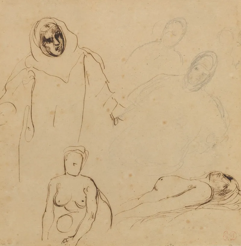 Studies For Christopher Columbus