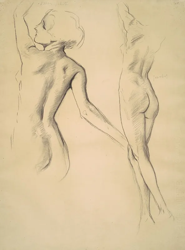 Studies For Dancing Figures