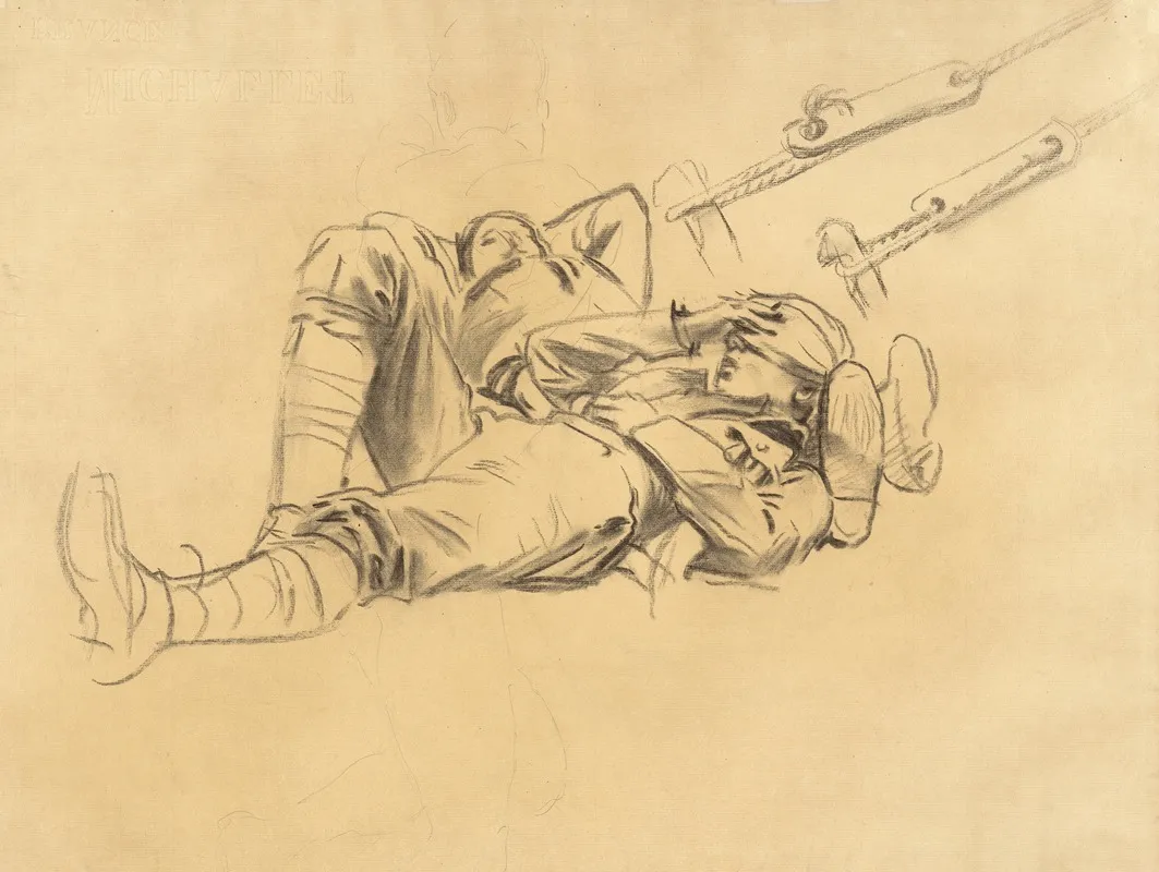 Studies For Gassed Recto Ii