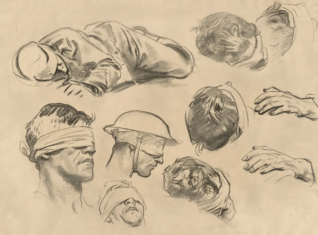 Studies For Gassed V