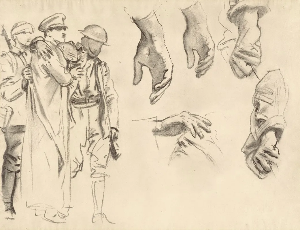 Studies For Gassed Vi