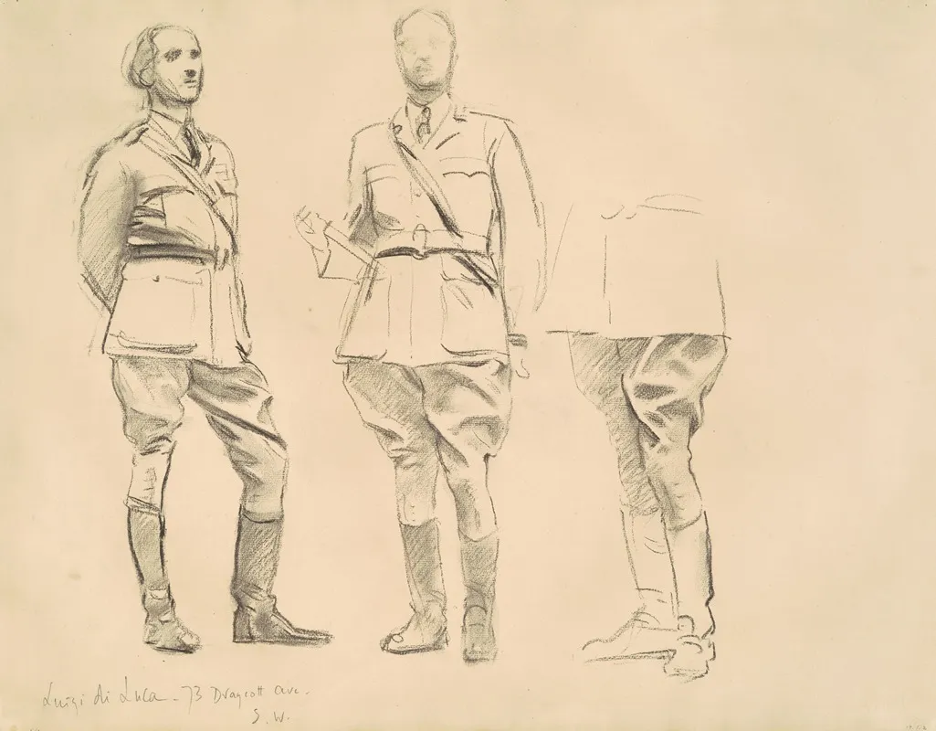 Studies For General Officers Of World War I