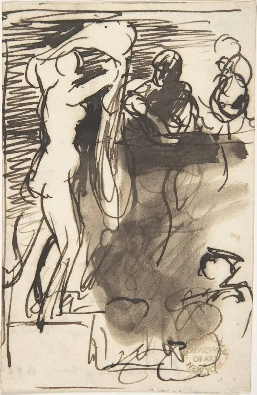 Studies For The Bride At Her Toilet On The Day Of Her Wedding