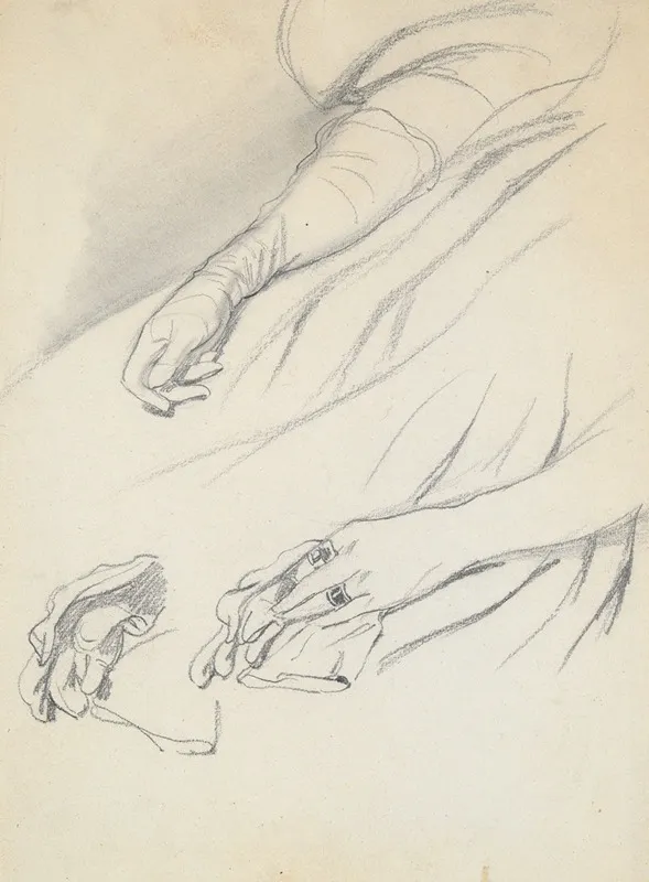 Studies Of Hands 5