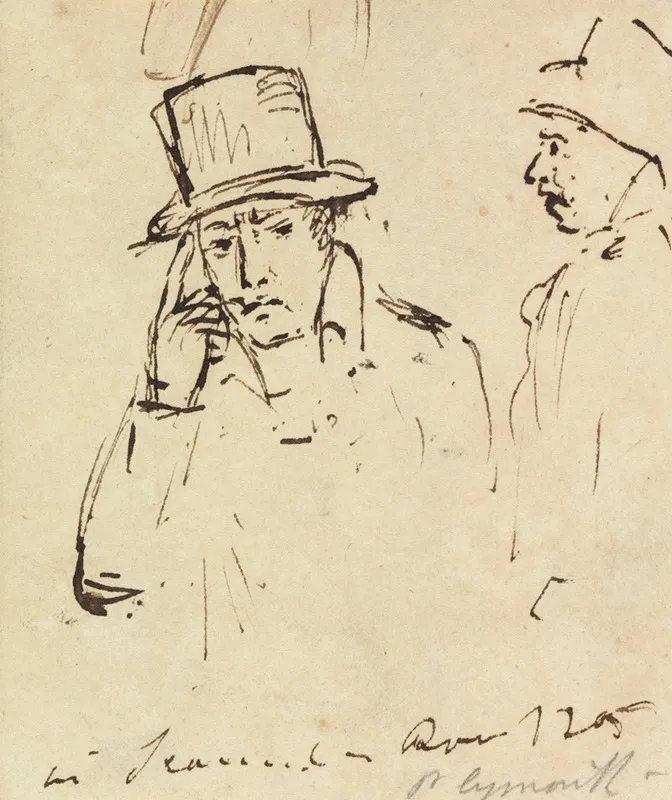 Studies Of Men With Hats