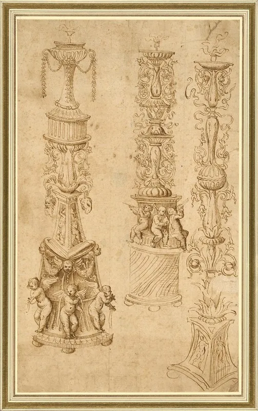 Studies Of Three Candlesticks