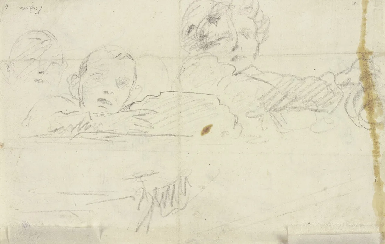 Studies Of Two Figures