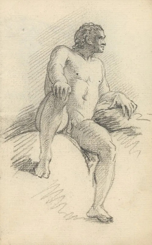 Study 19 by Benjamin West - Canvas Print