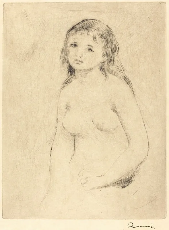 Study For A Bather Etude Pour Une Baigneuse