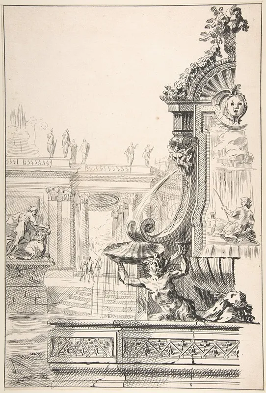 Study For A Garden Capriccio 3