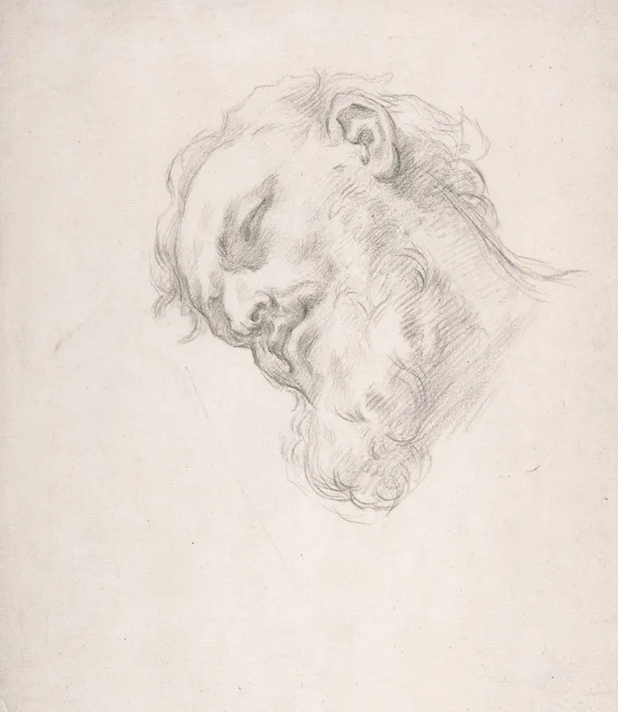 Study For A Head Of A Man