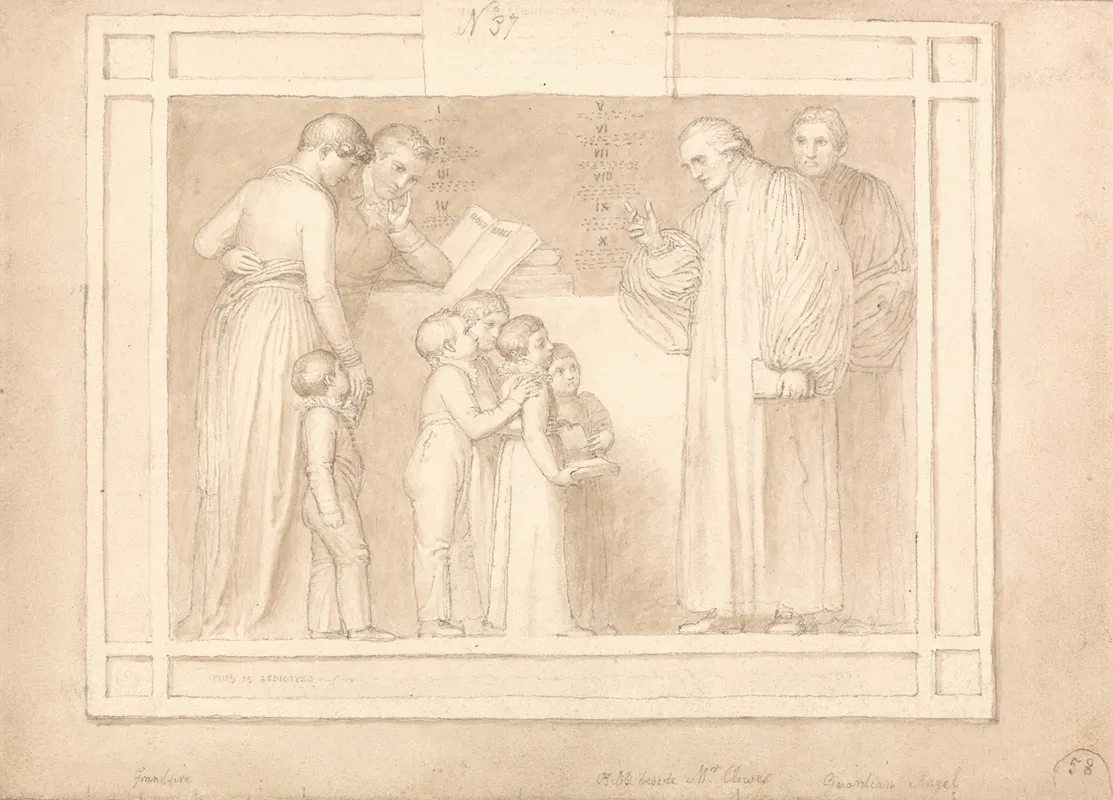 Study For A Monument To The Reverend John Clowes