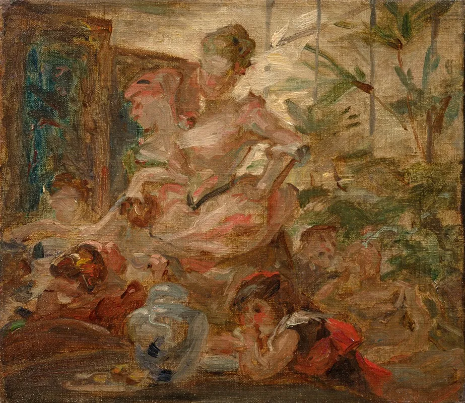 Study For An Unrealized Triptyque Called Lanniversaire