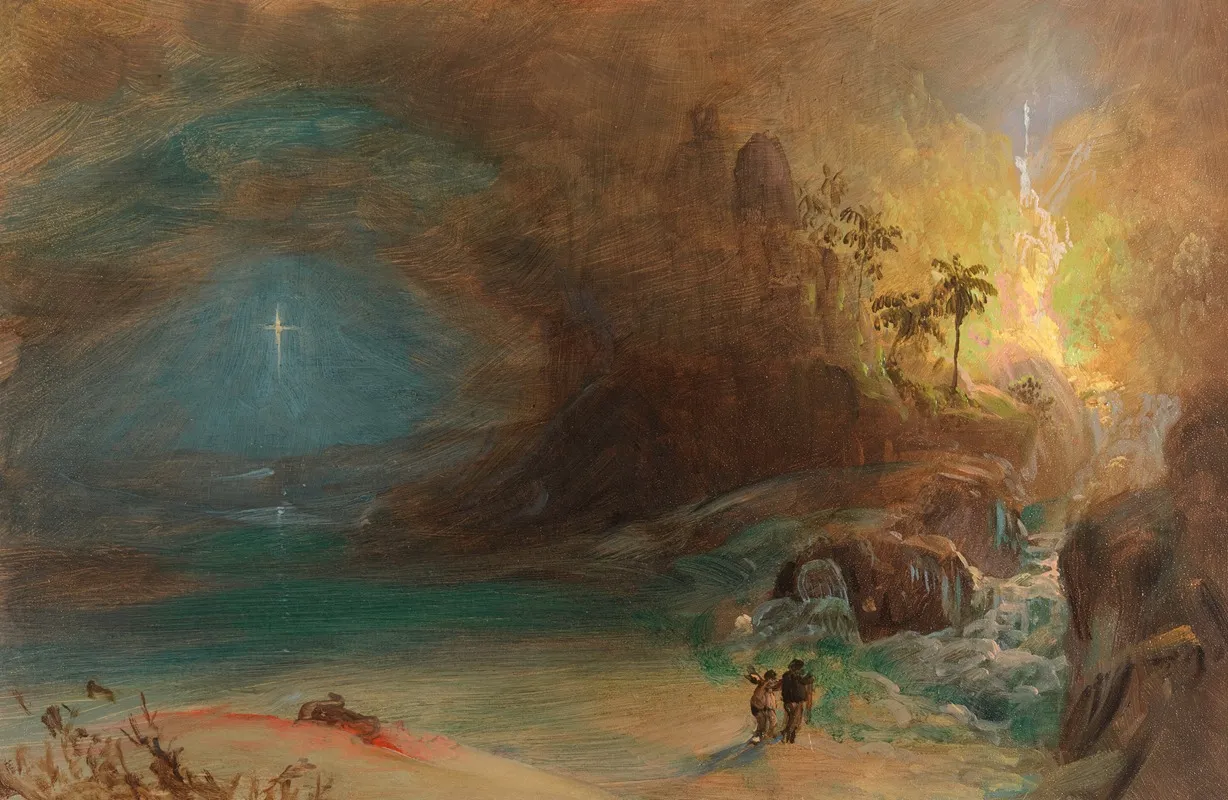 Study For Apotheosis To Thomas Cole