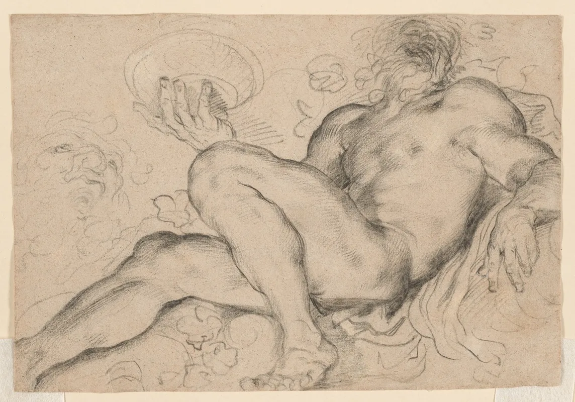Study For Bacchus Or Silenus