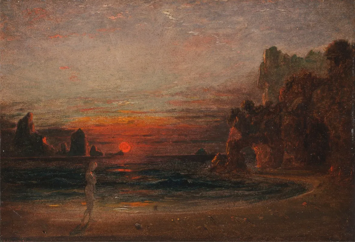 Study For Calypsos Grotto