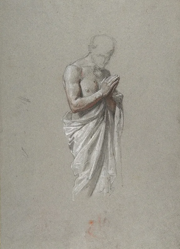 Study For Clovis 2 by Isidore Pils - Canvas Print