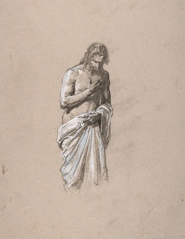 Study For Clovis 4 by Isidore Pils - Canvas Print