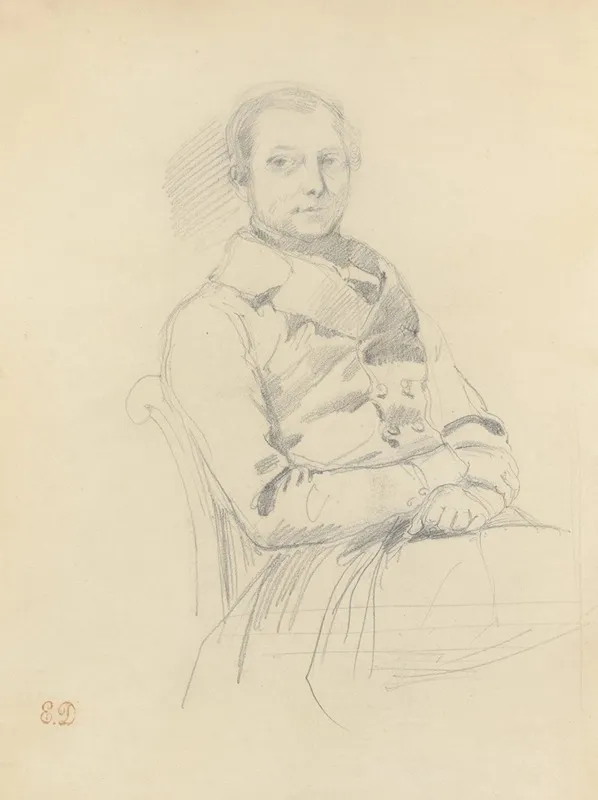 Study For Count Charles De Mornay