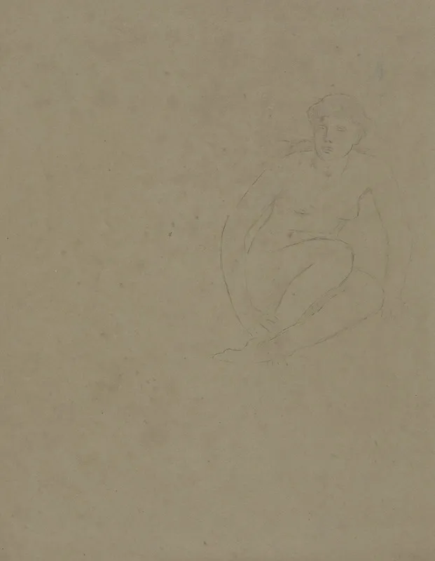 Study For Figure Of Autumn 2