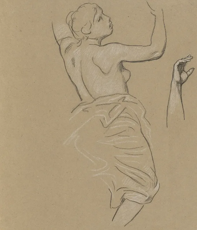 Study For Figure Of Autumn