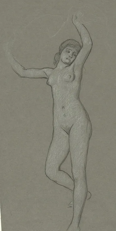 Study For Figure Of Luna