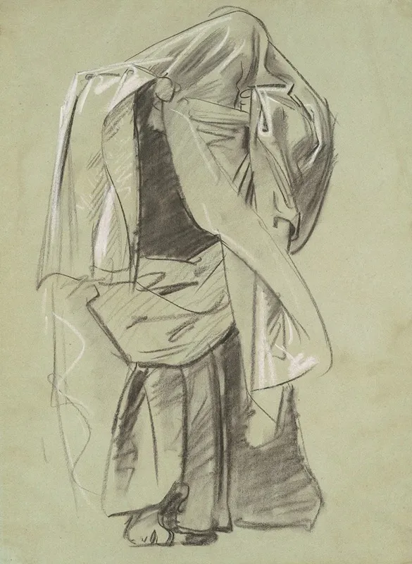 Study For Frieze Of Prophets