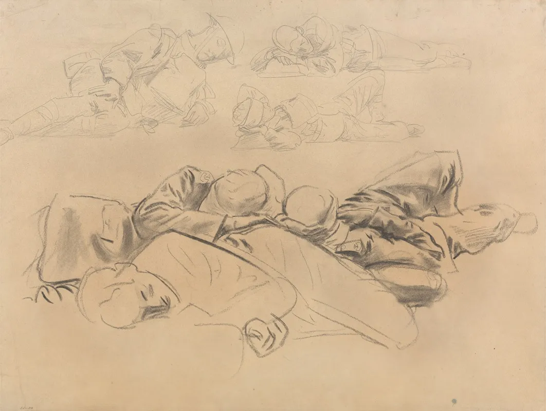 Study For Gassed Soldiers