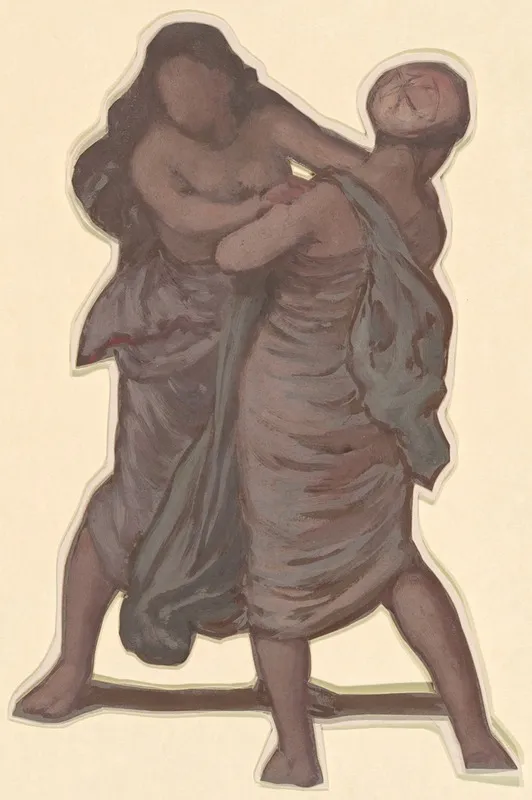 Study For Greek Girls Bathing Iv