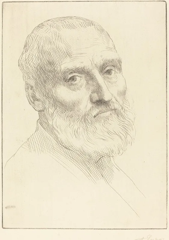 Study For Head Of A Man Etude De Tete Dhomme
