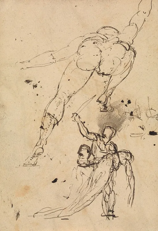 Study For Hercules And Persephone