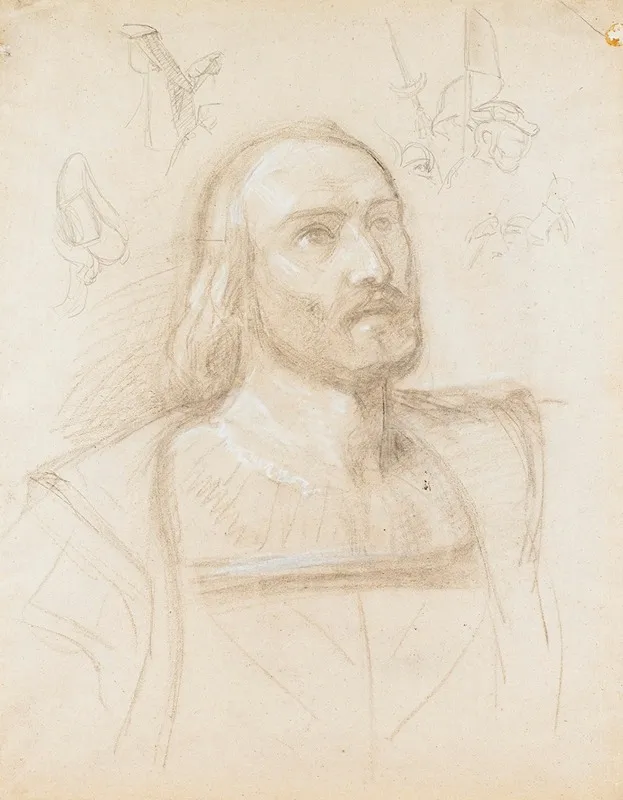 Study For Landing Of Columbus