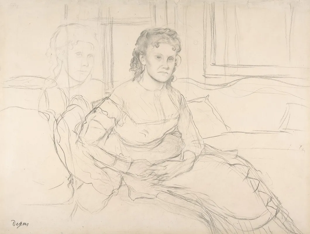 Study For Mme Theodore Gobillard