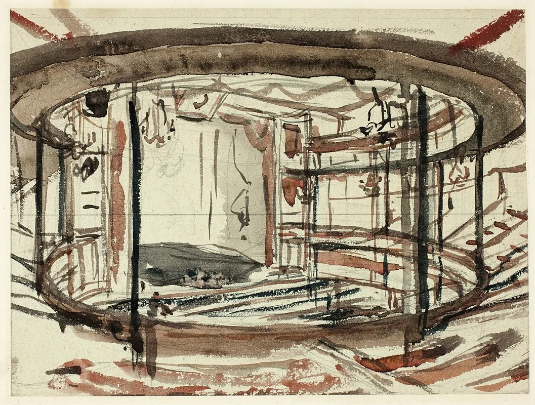 Study For Sadlers Wells Theater