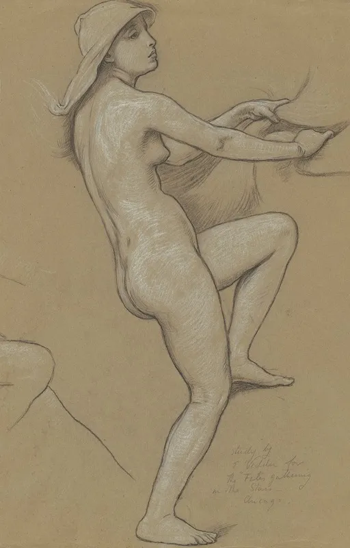 Study For The Fates Gathering In The Stars Ii