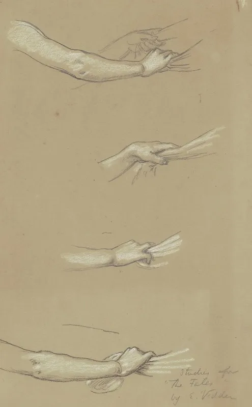 Study For The Fates Gathering In The Stars