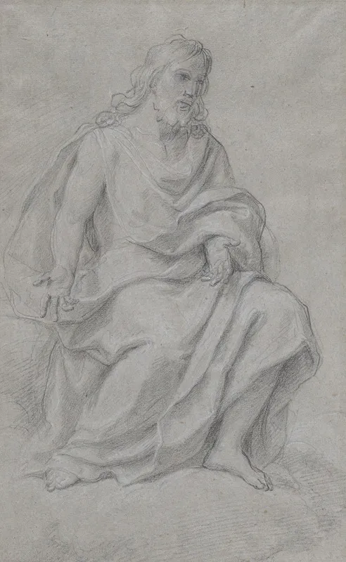 Study For The Figure Of Christ by Giacomo Zoboli - Canvas Print