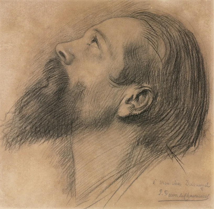 Study For The Frieze Of Sainte Genevieve