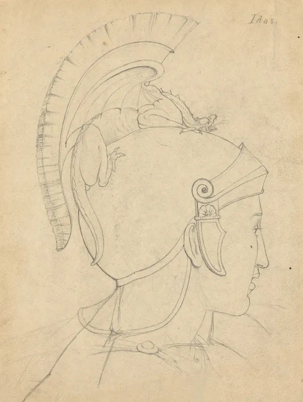 Study For The Judgment Of Jupiter Idas Head
