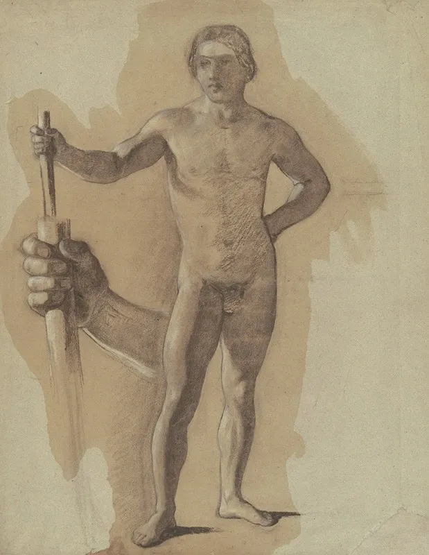 Study For The Landing Of Columbus