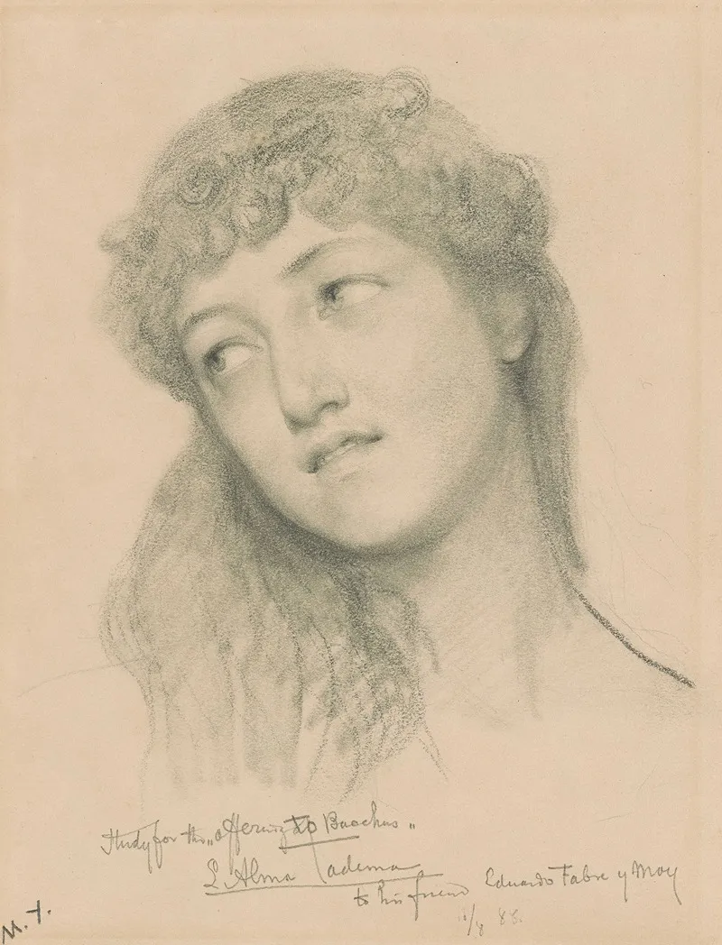 Study For The Offering To Bacchus