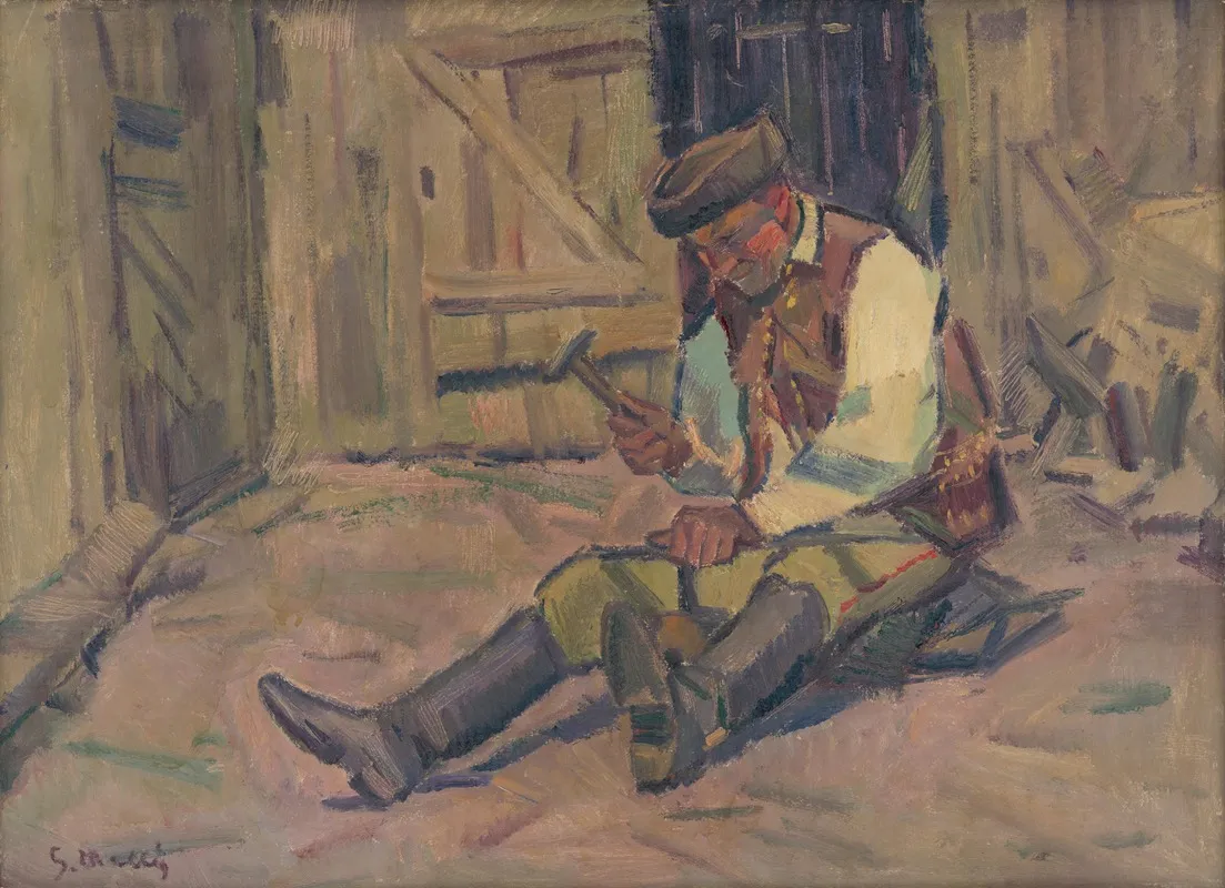 Study For The Painting Farrier