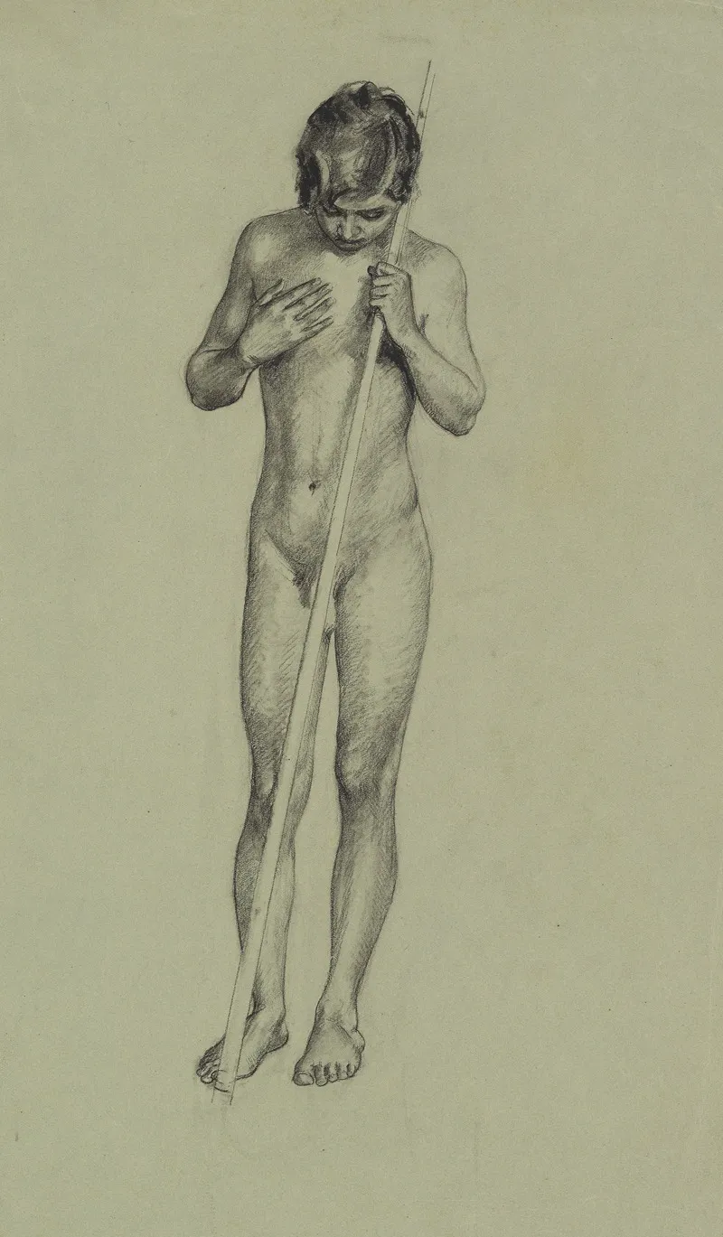 Study For The Statue Of St John In The Stollwerck Mausoleum 2