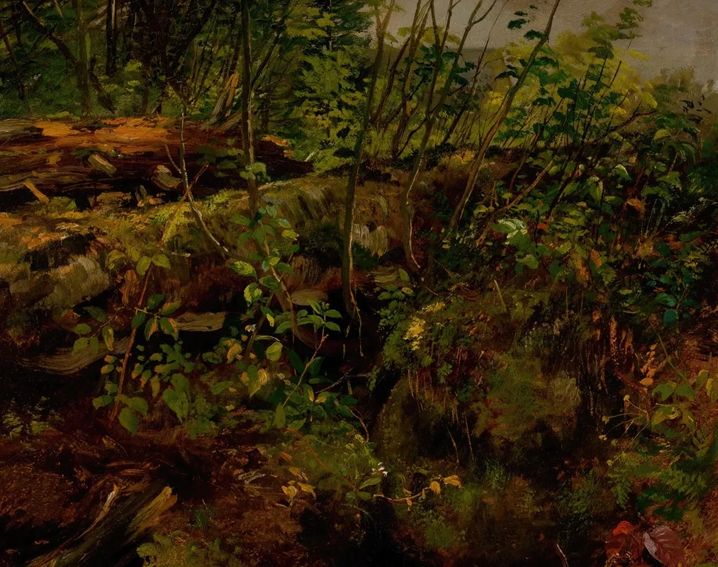 Study From Nature 2 by Arthur Fitzwilliam Tait - Canvas Print