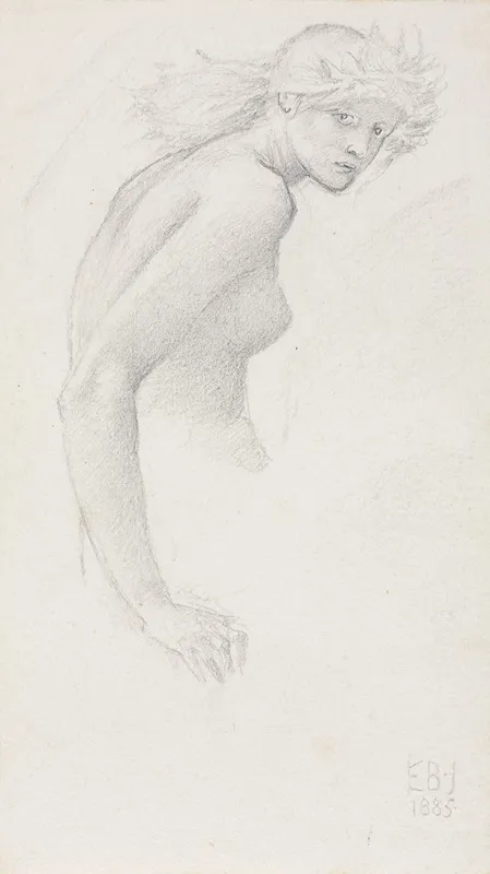 Study Of A Female Figure