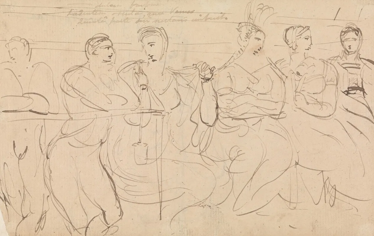 Study Of A Group Of People Talking