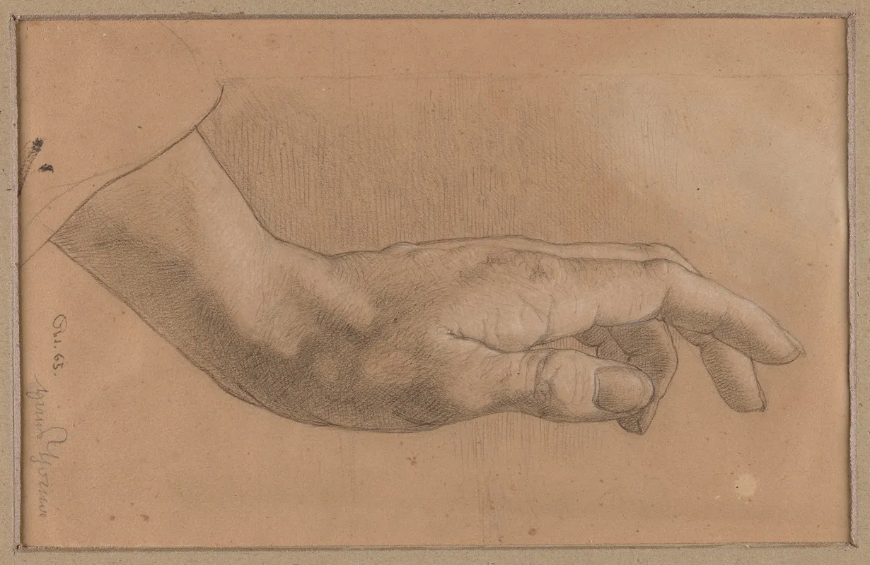 Study Of A Hand 19