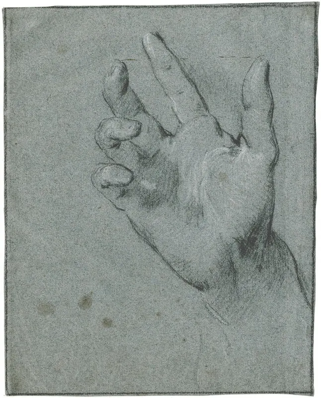 Study Of A Hand 7 by Jacob de Wit - Canvas Print
